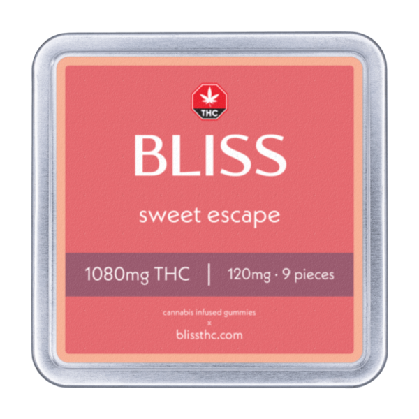 Bliss Assorted Gummies – 1080mg THC - Image 2