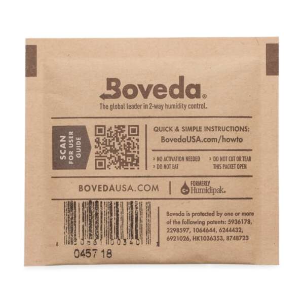boveda-pack-size-8 Boveda 62%RH The Original Terpene Shield - Image 1