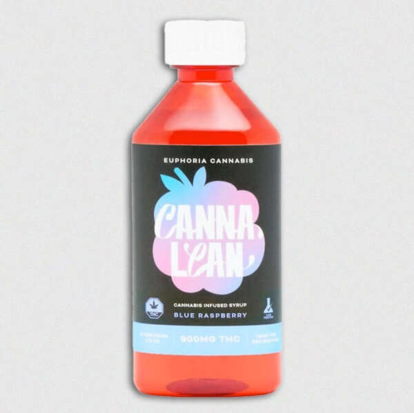 Euphoria-Cannabis-CannaLean-THC-Syrup900mg-Blue-Respberry-2.jpeg Euphoria CannaLean – 900MG THC Syrup - Image 1