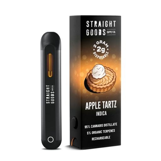 apple-tartzv3.webp Straight Goods | Disposable Distillate Vape Pen (2G) - Image 1