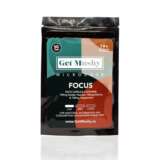 The custom-made Focus microdose capsules contain Golden Teacher Mushrooms, peppermint, and antioxidant-rich matcha, formulated to provide clarity and focus, making them ideal for starting the day. Each 300 mg capsule comprises 100 mg each of Psilocybin, Matcha, and Peppermint, and is recommended for consumption during your morning commute.