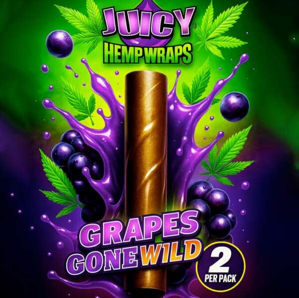 Juicy Hemp Wraps (Grapes Gone Wild) - Image 1