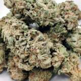 Park Fire OG, an indica-dominant hybrid descending from OG Kush and SFG OG, boasts a striking appearance with forest-green leaves, purple tinges, fiery red pistils, and a silver kief coating. Contrary to its fiery look, it offers a sweet and skunky flavor with a citrusy, sour candy aroma. This strain has an intense THC content of 30-35%, leading to a potent high that starts with a euphoric head buzz and transitions into a deep body relaxation. Ideal for experienced users, it's effective for insomnia, anxiety, and stress, but beginners should approach with caution due to its powerful effects.