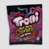 Medicated Trolli gummies are carefully dosed with 600mg THC of the premium cannabis products. Whether you just need to take the edge off and unwind on your couch or you are going on an adventure, these Sour Sour brite Crawlers Very Berry are the perfect edible