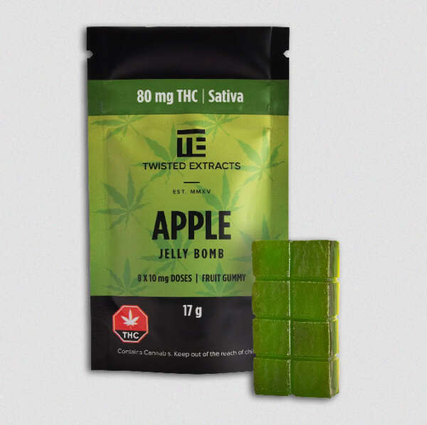 Twisted Extracts | 80MG Jelly Bombs *Sativa* – Image 2