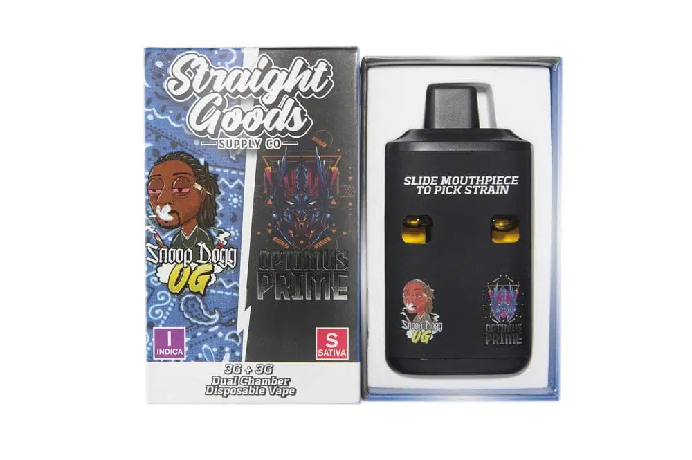 Straight Goods | Vape  double chambre (6G) (cran LCD)