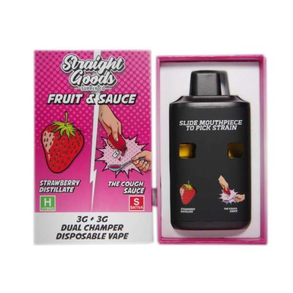 Straight Goods | Dual Chamber Vape (6G) (Fruit + Sauce) - Image 3