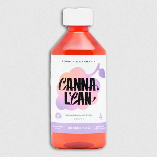 Euphoria Cannabis – CannaLean THC Syrup (300mg) – Image 1