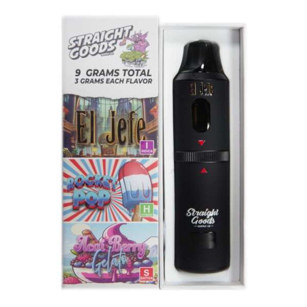 Assorted | Straight Goods – Triple Chamber Vape (9g) – Image 4