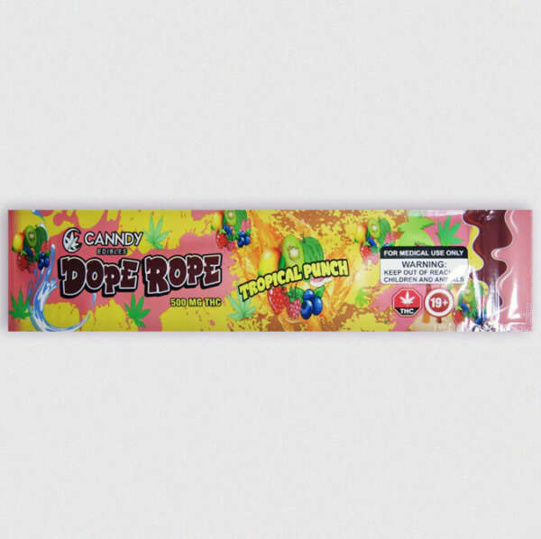 dope rope_ tropical punch Dope Rope (500mg) - Image 1