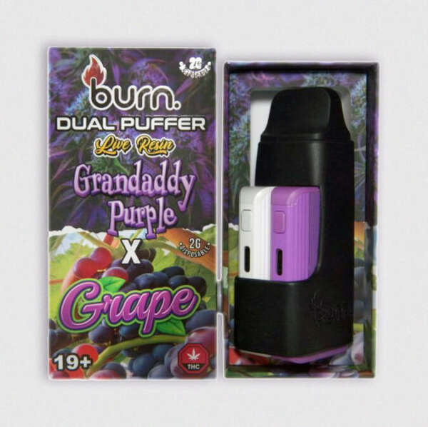 Burn Duel Puffer – Live Resin + Distillate (2Grams + 3Gram) – Image 1