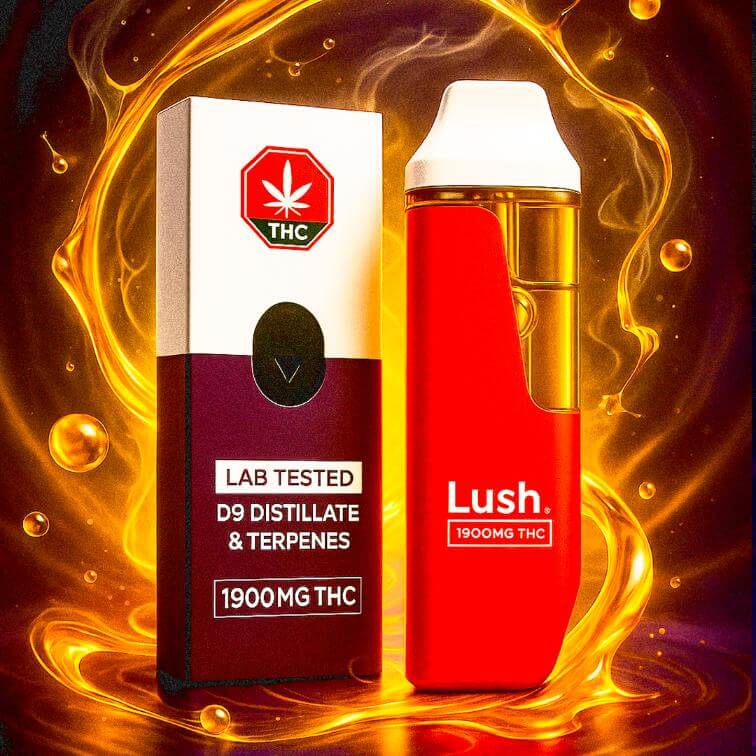 Lush THC Vapes 2ml