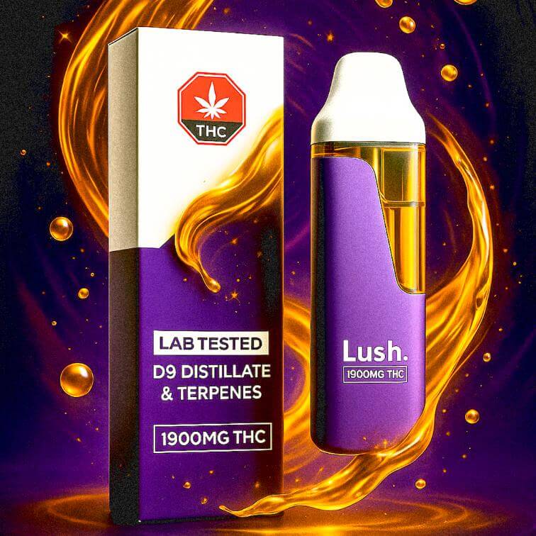 Lush THC Vapes 2ml