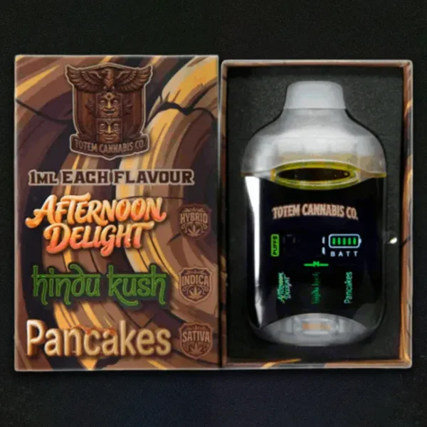 Afternoon Delight + Hindu Kush + Pancakes TOTEM Cannabis Co. | Triple Chamber Vape (3g) - Image 1