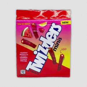 Try the tangy tongue twisting taste of TWIZZLERS Gummies Tongue Twisters candy. Enjoy getting medicated with a tasty bag of edible Twizzler THC Gummies. One of the most flavourful candies of all time! Twizzler Gummies taste like the original except these candies contain 600mg THC in every bag