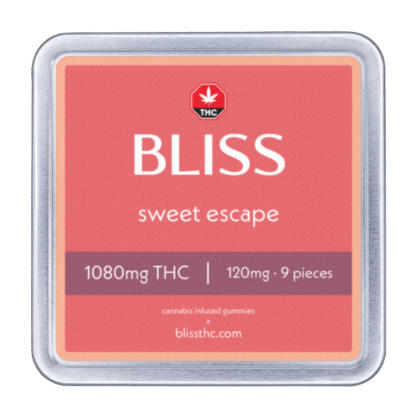 Bliss Assorted Gummies – 1080mg THC - Image 2
